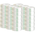 36 Pack Clear Tape Transparent Tape Refills Rolls Each Roll 3/4 x 1000 Inches by WUKAKA