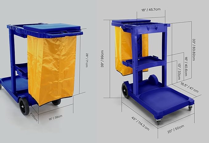 Commercial Housekeeping Janitorial cart - Image 4