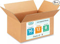 Medium Shipping & Moving Boxes 16 x 12 x 8 inches by IDLPackaging