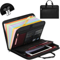 Accordion File Organizer Fireproof Expanding Folder by DasTior