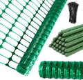 Plastic Fencing Temporary Fence, Snow Fence 4x100 by ACTREY