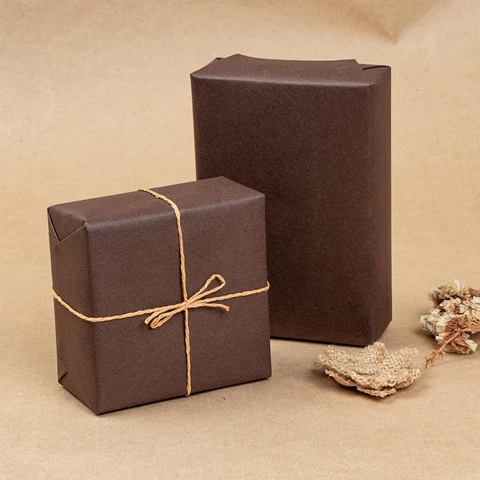 RUSPEPA Chocolate Brown Kraft Paper Roll - Image 5
