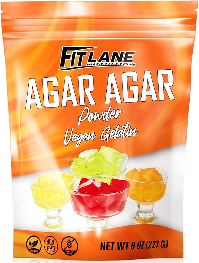 Agar Agar Powder 8oz by FitLaneNutrition