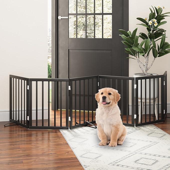 Freestanding Foldable Dog Gate - Image 6
