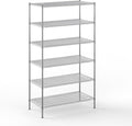 24" Deep x 48" Wide x 86" Height Wire Shelving Kit | 6-Tier | NSF Commercial by Regal+Altair