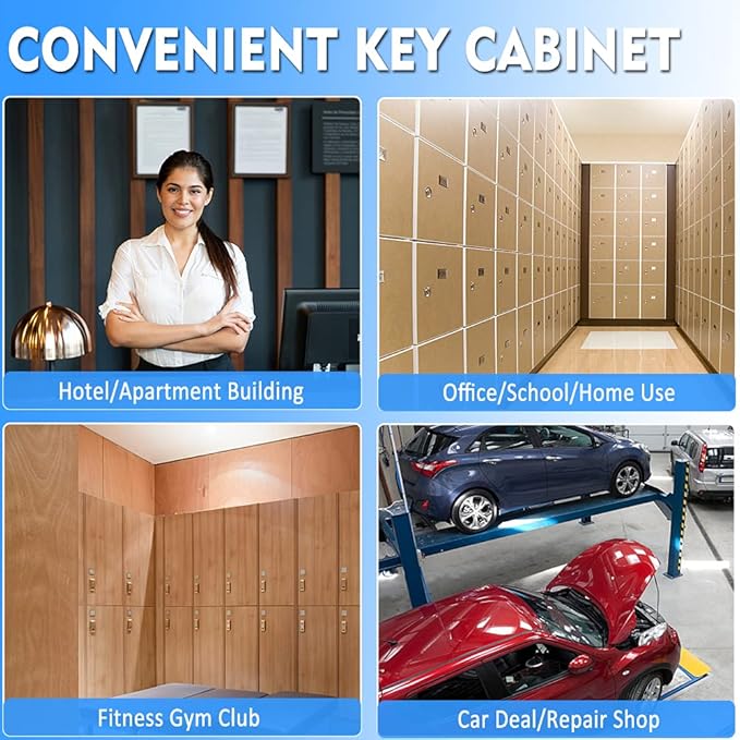 UMEKEN Metal Valet Key Cabinet - Image 6