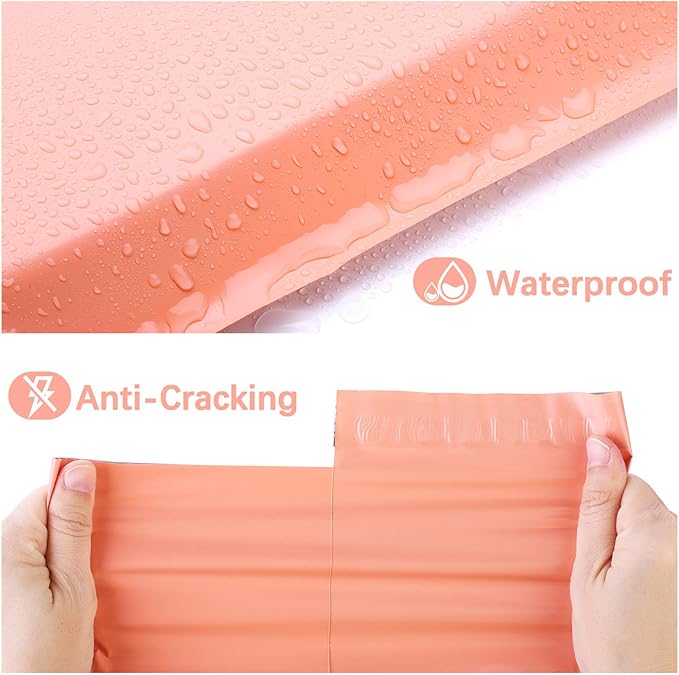 Metronic Poly Mailers 14.5x19 100 Pcs | Medium Size Shipping Bags - Image 3