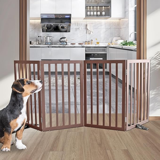 ZJSF Freestanding Indoor Dog Gate - Image 2