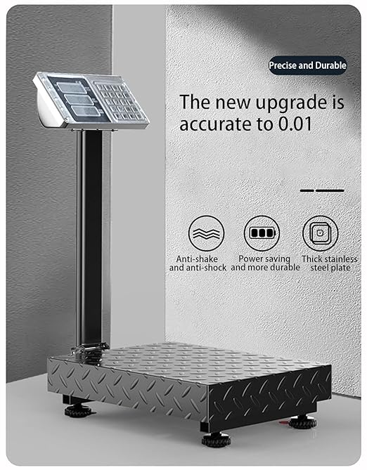 660 lb Industrial Platform Scale Weight Shipping Scale 0.1 LB Accuracy Postal - Image 2