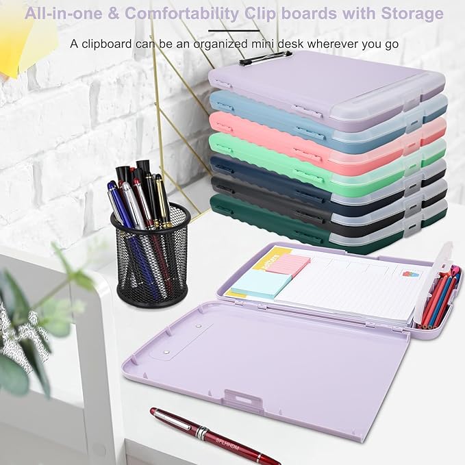 SFLHHDM Purple Clipboard, Clip Board 8.5x11, Teacher Clipboards - Image 7
