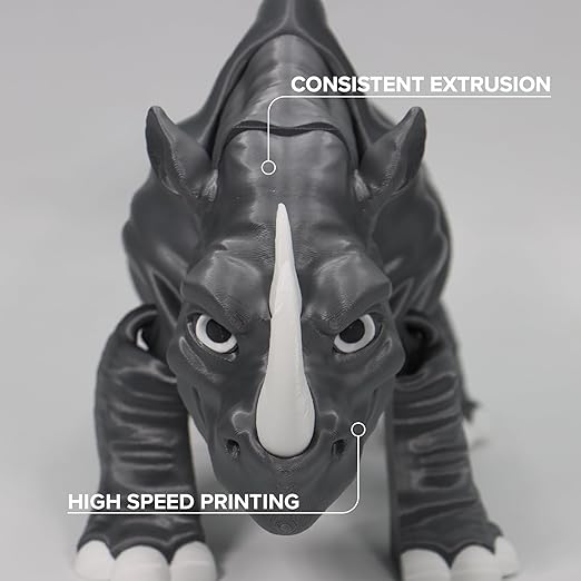 Polymaker PETG Dark Grey 3D Printer Filament 1.75mm 1kg, High Speed PETG up to - Image 3