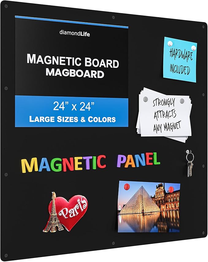 24"x24" - Magnetic Board - Memo & Vision Board by DLDIRECT