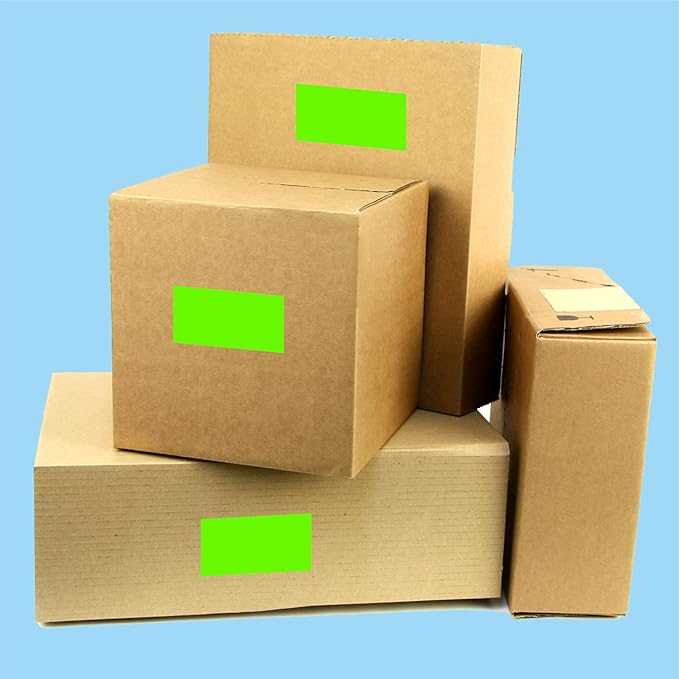 PARLAIM 3 X 5 Inch Rectangle Adhesive Color Coding Stickers, Square Inventory - Image 6