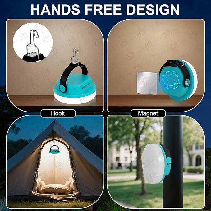 Rechargeable Camping Light MAYDENG 4000mAh, Waterproof LED Light. Suitable - Image 4