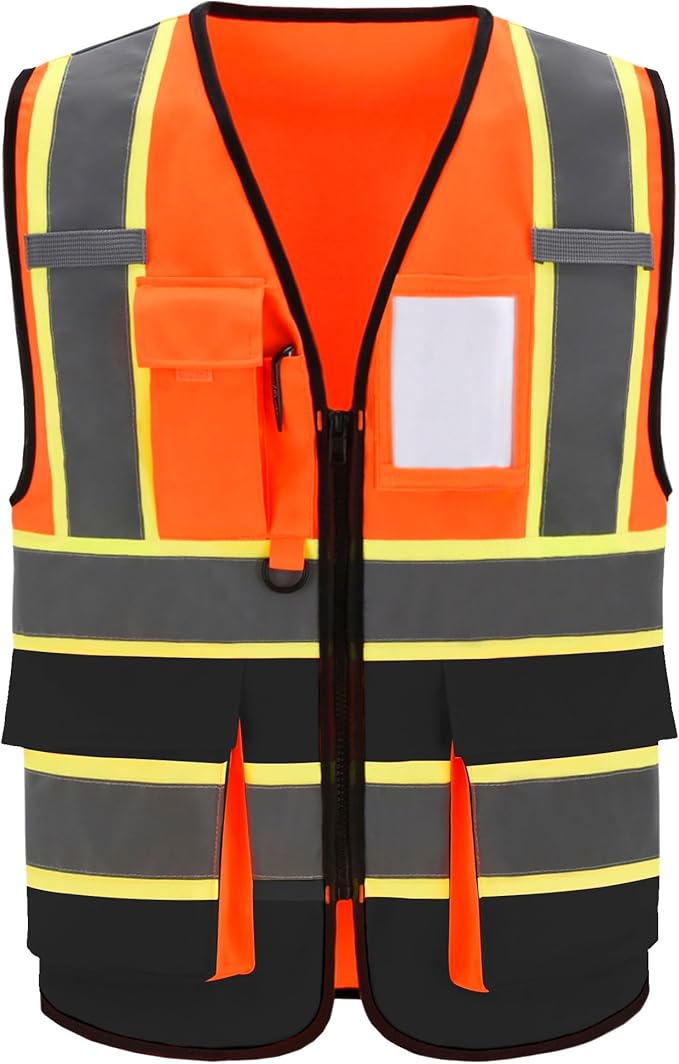 AYKRM 11 color High Vis Reflective Safety Vest by AYKRM