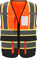 AYKRM 11 color High Vis Reflective Safety Vest by AYKRM