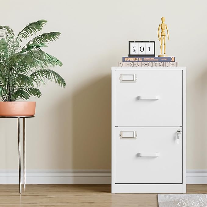 2 Drawer Vertical File Cabinet - Image 6