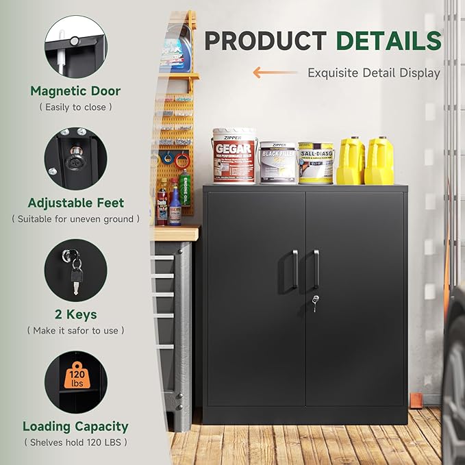 Letaya Metal Storage Cabinets - Image 4