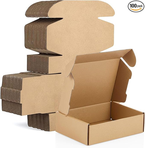 100-Pcs Small Shipping Boxes by Unknown