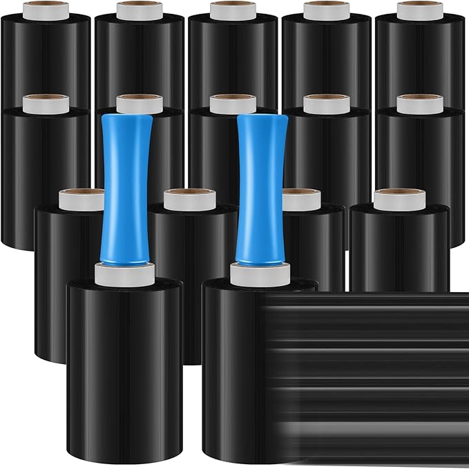 Jutom 16 Pcs Stretch Wrap Roll Plastic Wrap by Jutom