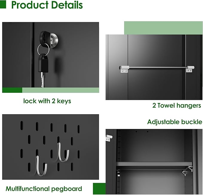 Broom Closet Storage Cabinet - Image 4