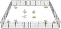FXW Garden Fence Outdoor for The Yard – 32in x 72.9ft Heavy Duty Metal Animal by FXW