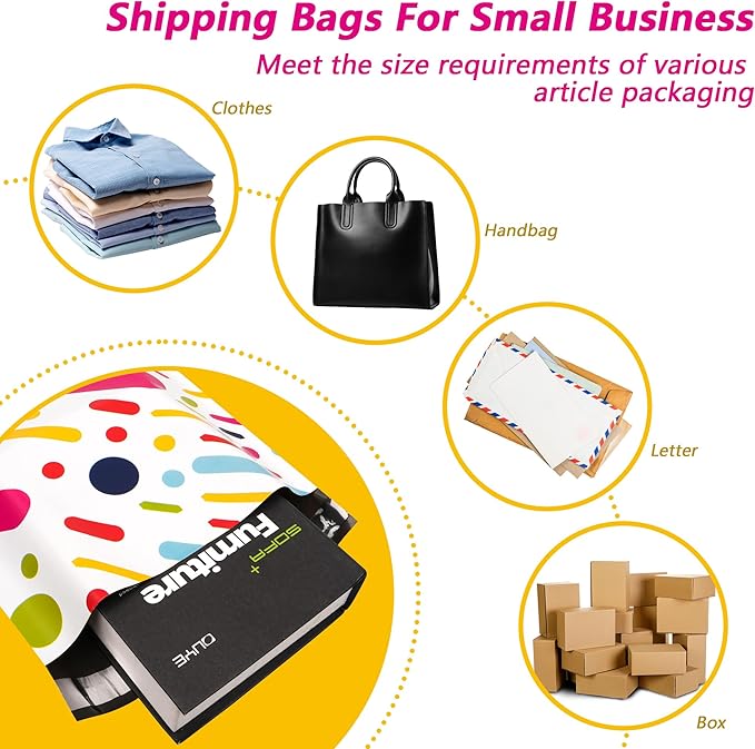 Poly Mailers 12x15.5 Inch 50 Pcs - Image 7
