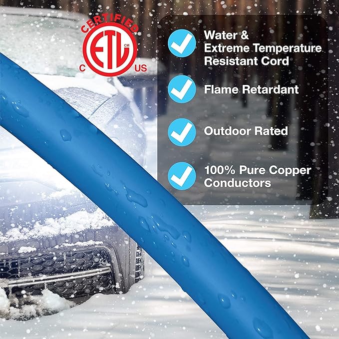 Clear Power 100 ft 14/3 SJTW -50°C Extreme Cold Weather Outdoor Indoor - Image 7