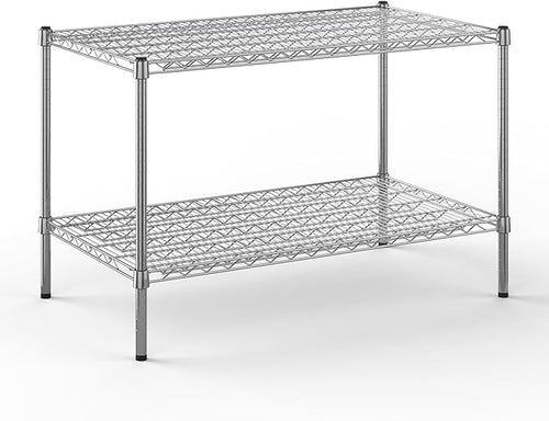 24" Deep x 42" Wide x 27" Height Wire Shelving Kit | 2-Tier | NSF Commercial by Regal+Altair