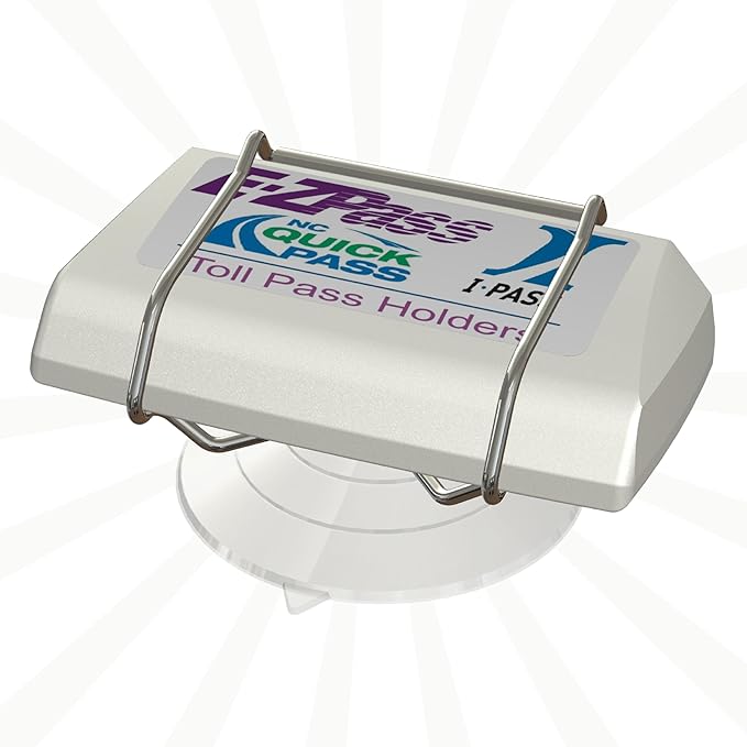 Indestructible Toll Pass Holder by JL+Safety