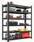 Adjustable 6-Tier Garage Shelving, Heavy Duty Steel Storage Rack, High Load by Notmise