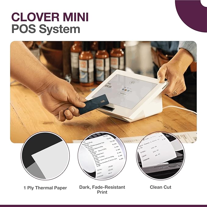 Receipt Paper for Clover Mini and Clover Mobile Thermal Printer - Image 5