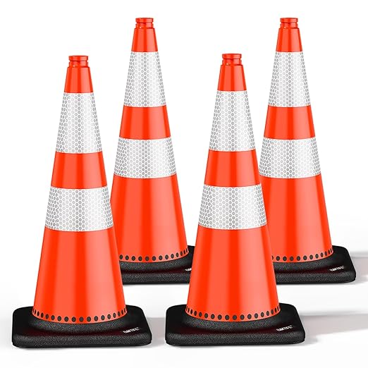 BATTIFE Traffic Cones 28 Inch - Image 8