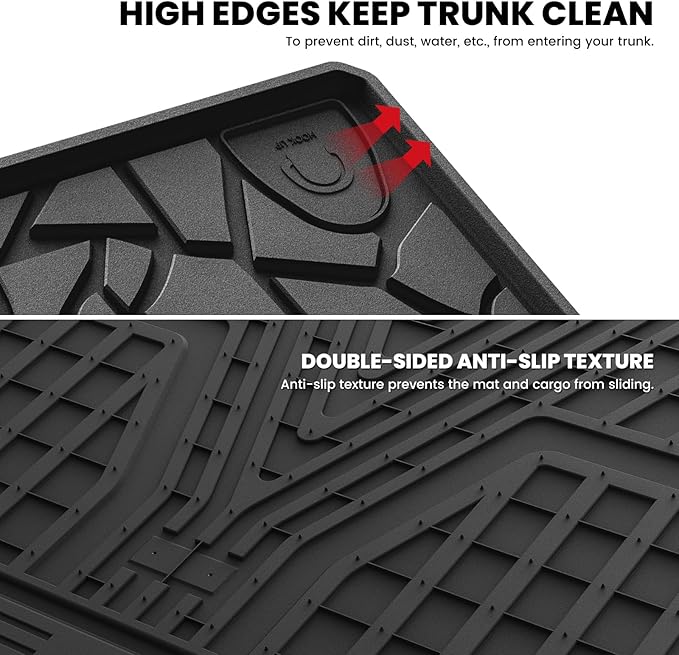 LASFIT Cargo Liner for Ford Bronco 4-Door 2025 2024 2023 2022 2021 All Weather - Image 5