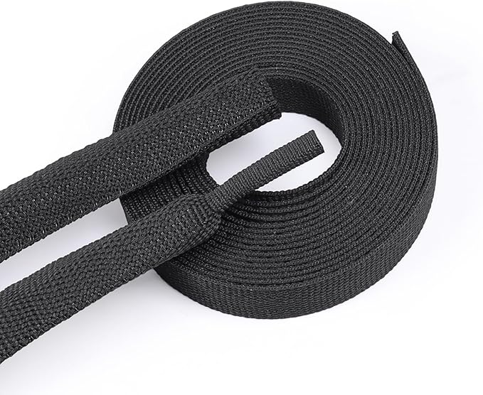 Braided Sleeving 2:1 Shrinkable Fabric Heat Shrink Tubing- Abrasion Protection by BuyUneed