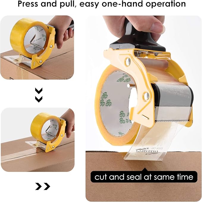 Fast Reload 2 Inch Tape Gun Dispenser Packing Packaging Sealing Cutter TG01 - Image 4