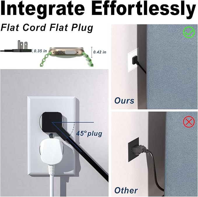 Surge Protector Power Strip - Image 5