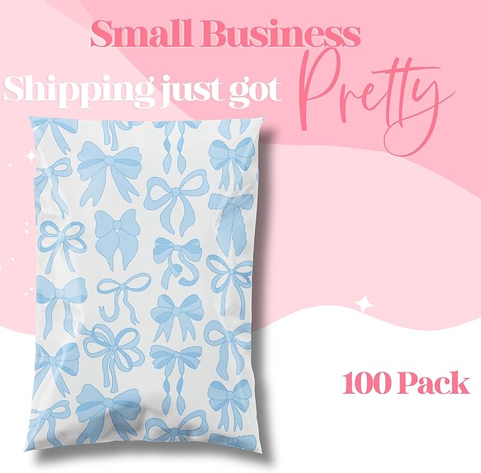 6x9 Designer Poly Mailer 100 Pack Heavy Duty Waterproof Self Seal Shipping Bags - Image 6