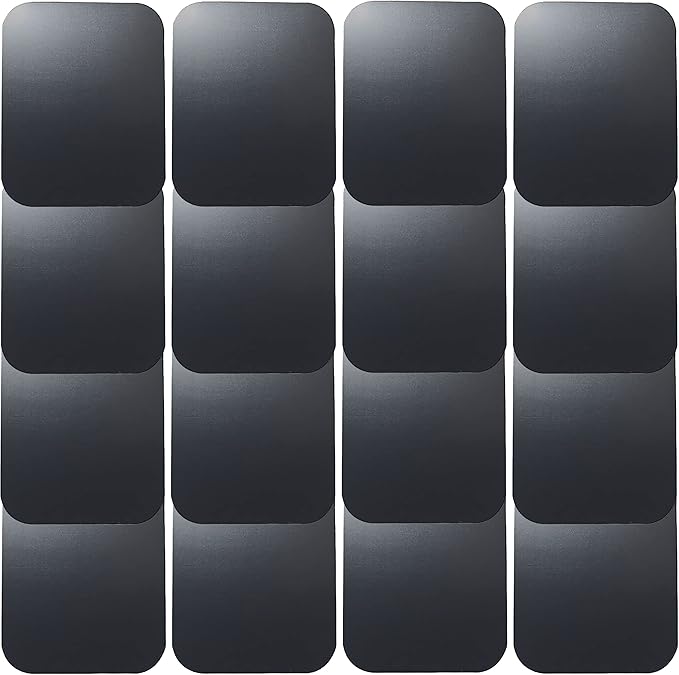 Replacement Metal Plates Set 16 Pack by SALEX-PHONEACCESSORIES