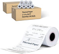 AUEAR, Thermal Cash Register POS Paper Rolls, 2 1/4" x 50' by AUEAR