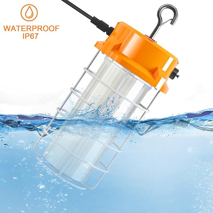 120W LED Temporary Work Light 18000Lm 5000K Daylight White Portable Hanging - Image 4