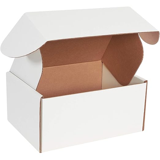 Box USA 12" Deluxe Shipping Boxes 12 1/8"L x 9 1/4"W x 6"H, Gifts or Bulk by BOXUSA