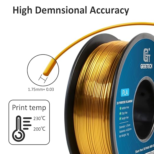 Geeetech Silk PLA Filament 1.75mm - Image 5
