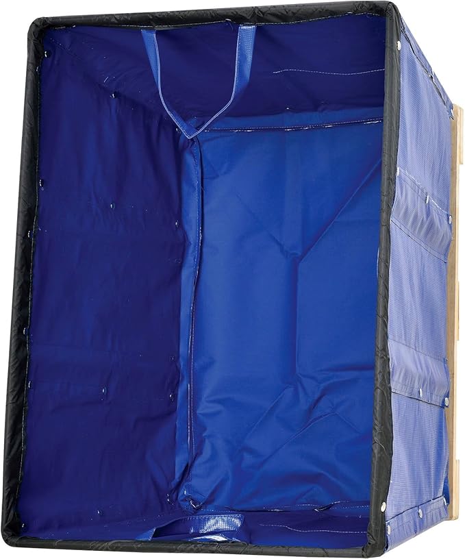 Global Industrial 12 Bushel, Unassembled, Rolling Laundry Cart, Commercial - Image 3
