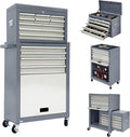 13-Drawer Rolling Tool Chest, 2 in 1 Side-Opening Tool Chest, Tool Box by Unknown