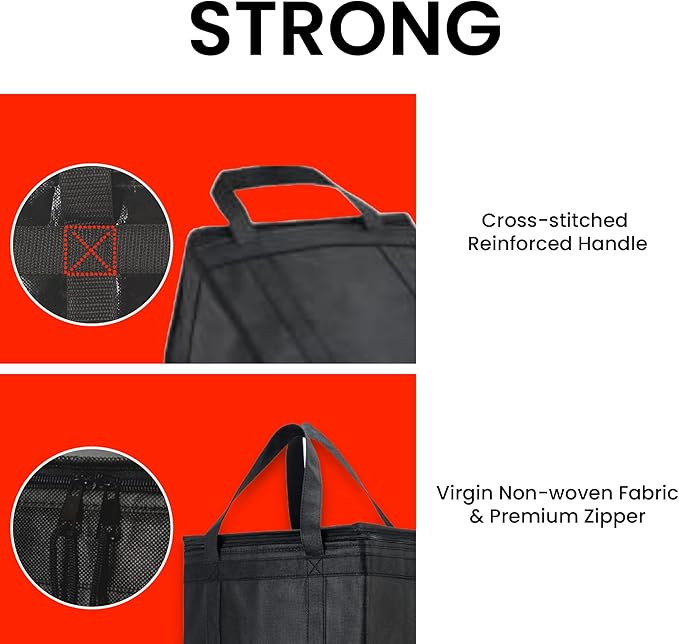 NZ home Medium Insulated Cooler Bag and Food Warmer - Image 5