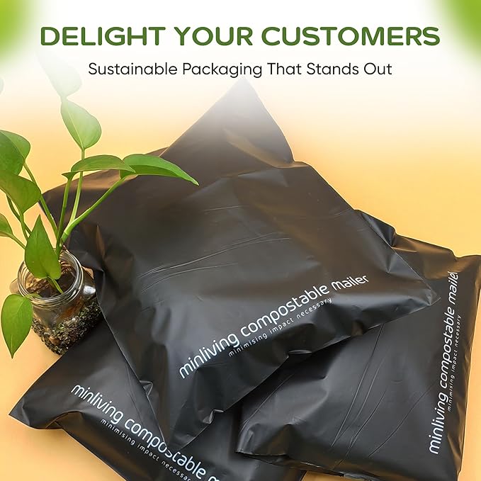 100% Compostable Biodegradable Mailers | Reusable Poly Bags | Zero-Waste - Image 8