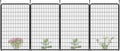 FXW Garden Fence Outdoor for The Yard – 50in x 10.4ft Heavy Duty Metal Animal by FXW