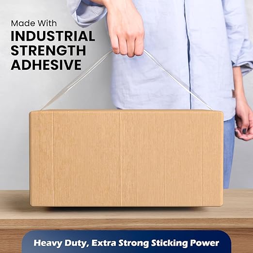 24 Rolls | 2.8 mil Clear | 110 Yards | 3" Premium Packing Tape, Heavy Duty - Image 2