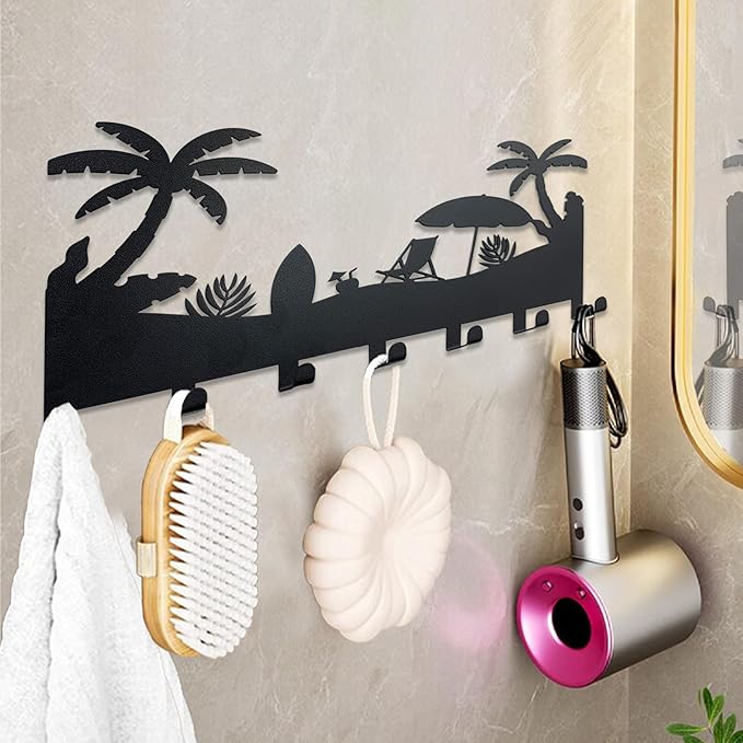 Wall Mounted Key Rack | Metal Key Rack Hook Organizer | Metal Key Organizer - Image 4